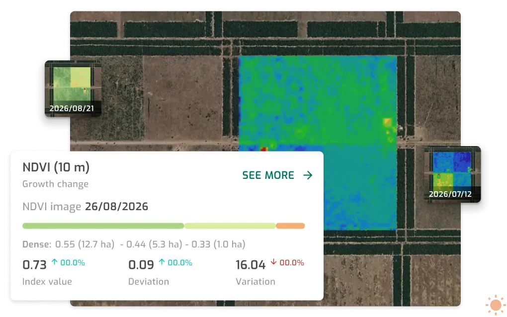 Satellite imagery visual placeholder